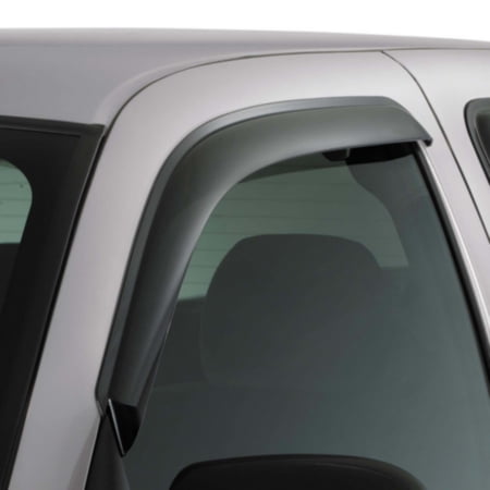 AVS 02-08 Dodge RAM 1500 Quad Cab Ventvisor Outside Mount Window Deflectors 4pc 